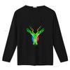 Südafrika Springbok Print T-Shirt Einzigartiges Design Bequemer Stoff Perfekt für Sport und Freizeitwear vintage Gewaschen