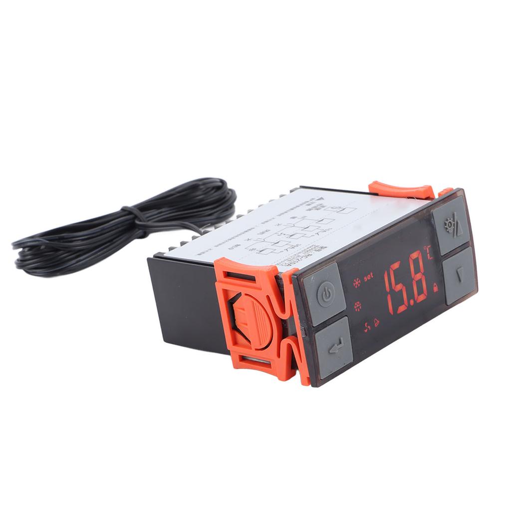Digital Temperature Controller High Performance Multifunctional Temperature Sensor Electric Thermostat for Air Cooled