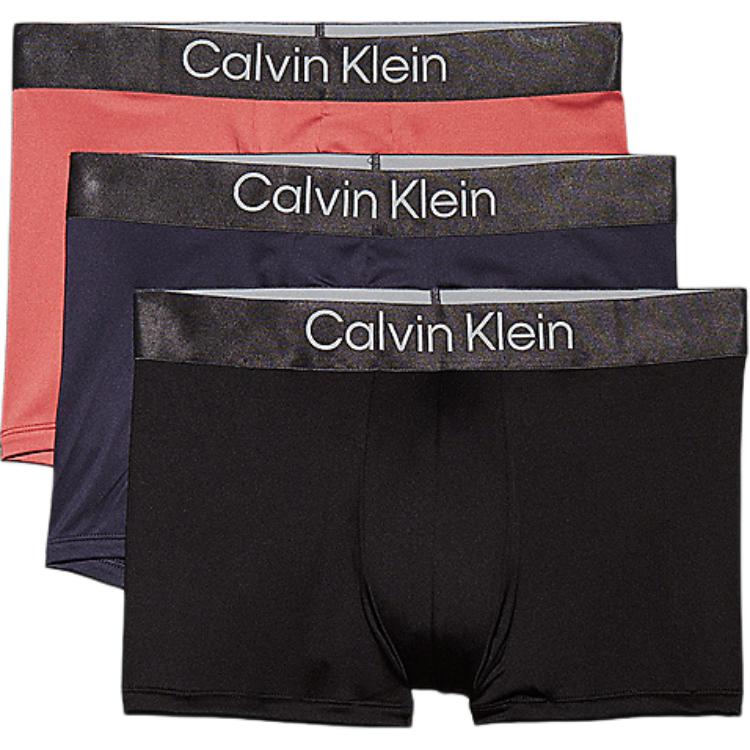 

Calvin Klein Comfortable Letter Knit Mid-Rise Boxer Briefs Men underwear LV00NB4269-VSA M