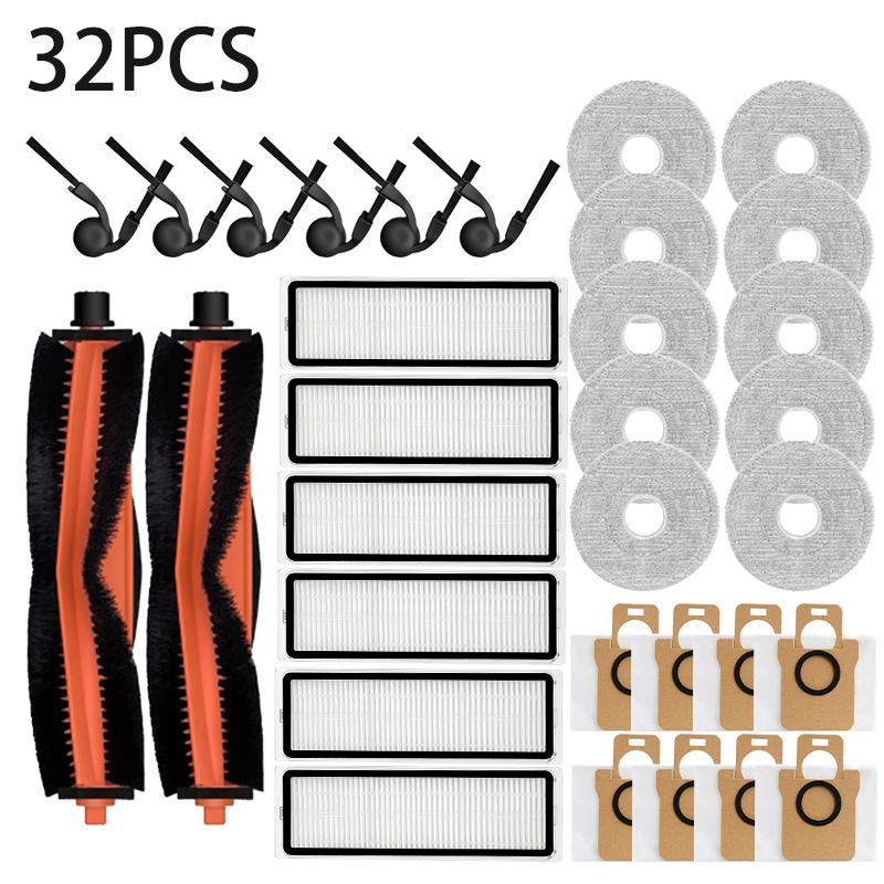For Xiaomi H50 PRO  OV42GL Robot Vacuum Cleaner Accessories Main Side Brush Mop Cloth HEPA Filter Dust Bag Spare Parts