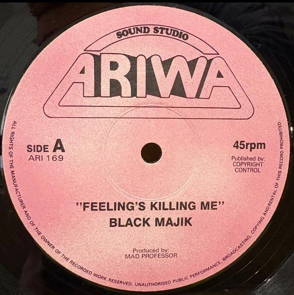 

12inch Record BLACK MAJIK / MAD PROFESSOR - Feeling s Killing Me / Dub The Clai ARI169 Ariwa Sound Stu 1996 UK Reggae, Ska & Dub Used