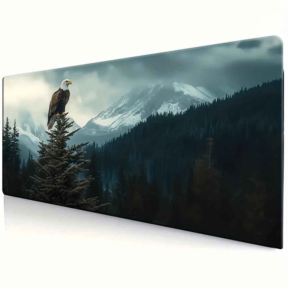 TreeTop Eagle Pattern Computer Mouse Pad And Keyboard Pad Tappetino Mouse Desktop Accessories Accesorios Para Escritorio