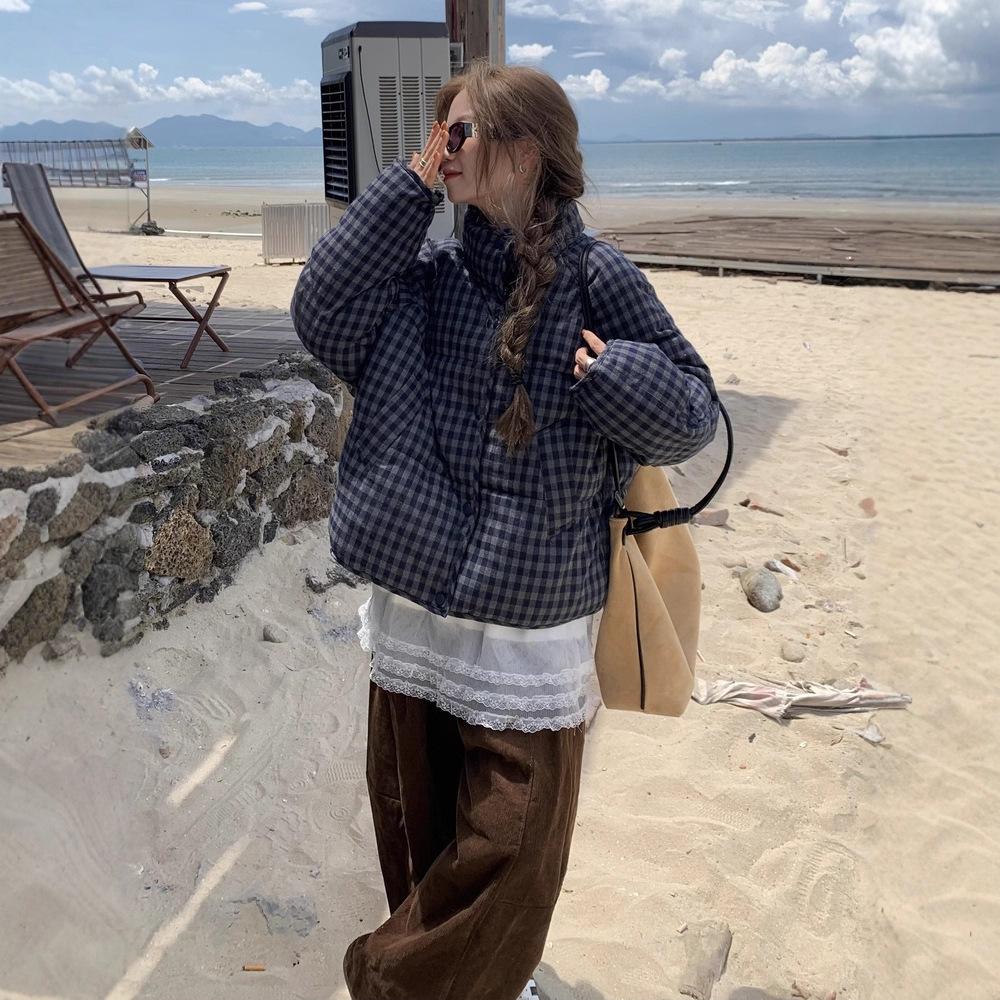 

Зимняя хлопковая одежда Женская Новая Короткая Утолщенная Теплая Хлопковая Куртка Женские Куртки XL