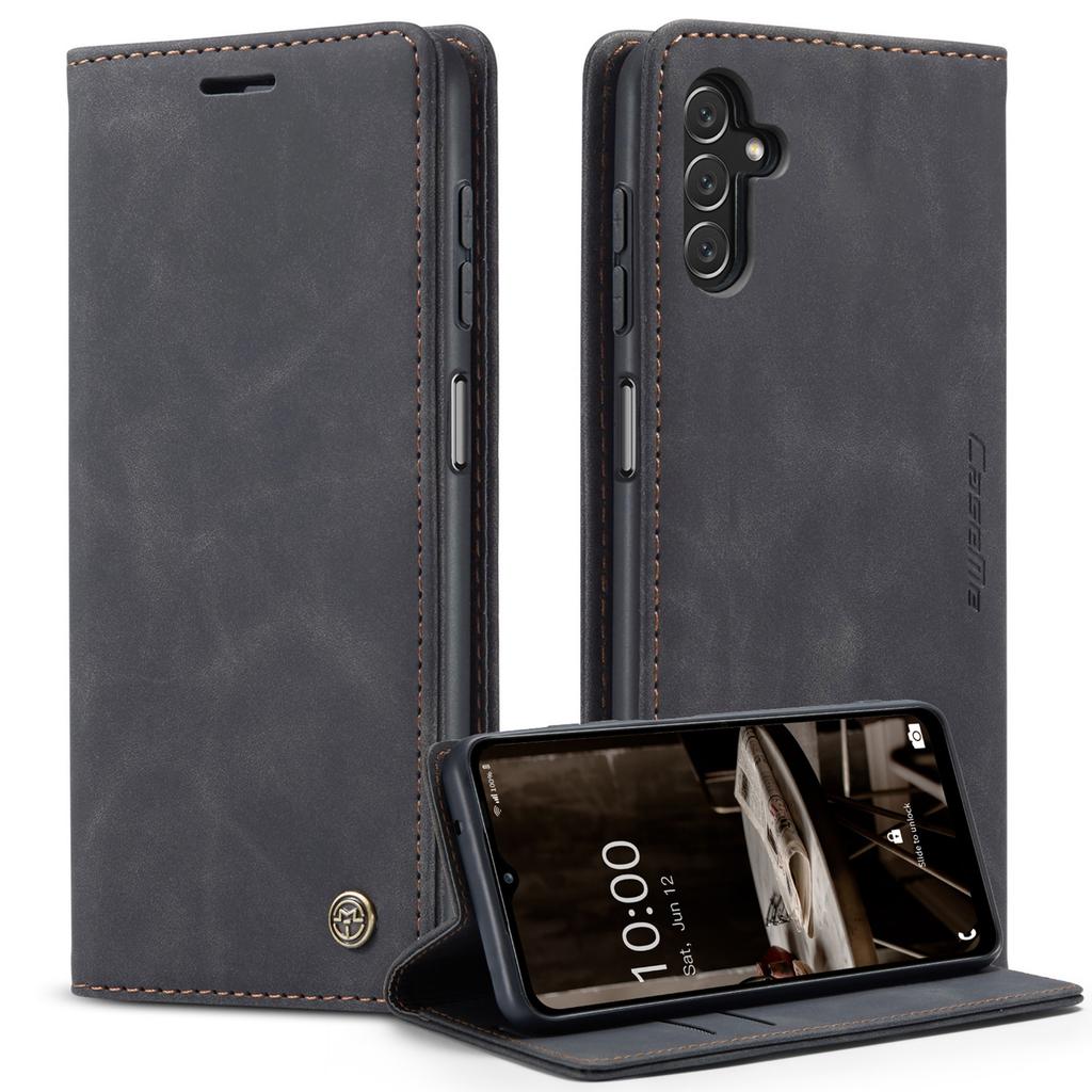Suitable for Samsung A14 phone case, A13 card slot phone leather case, Galaxy A14 anti-drop magnetic protective case