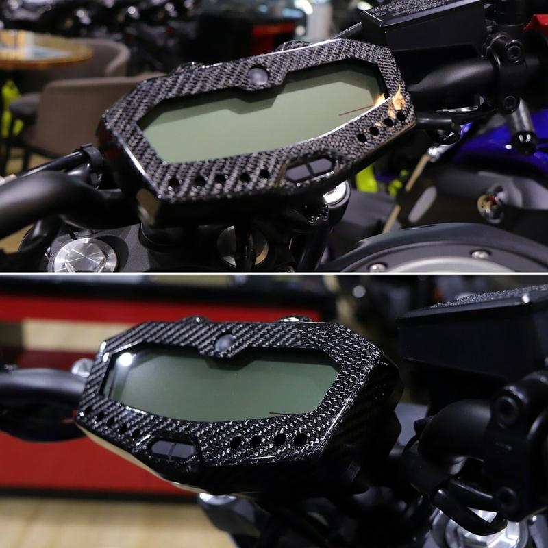 For YAMAHA MT07 FZ07 MT-07 MT 07 2014-2020 Tracer 700 Tracer700 2016-2019 Motorcycle Carbon Fiber Instrument Speedometer Cover