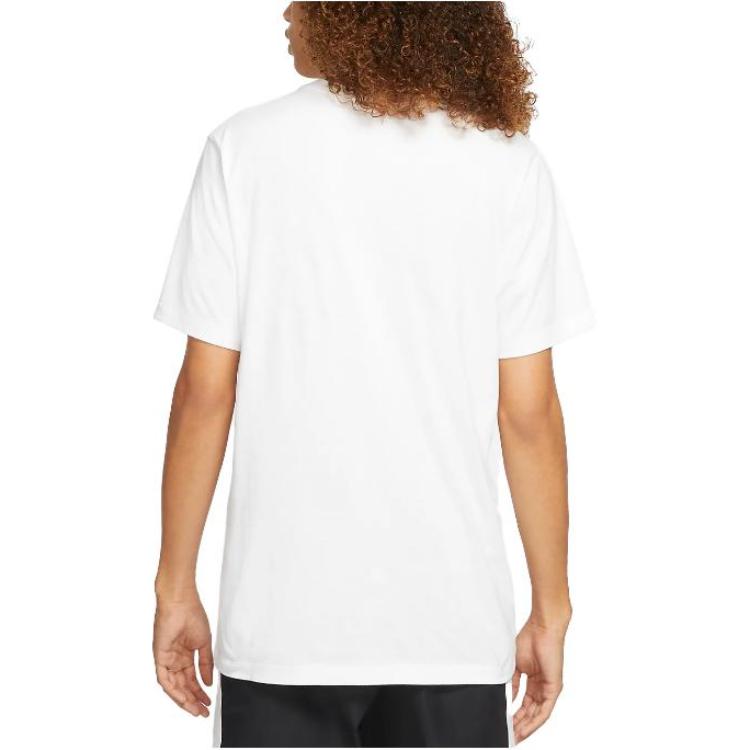 Jordan Jumpman S/S Pocket Print T-shirt White Men Streetwear DC7485-100