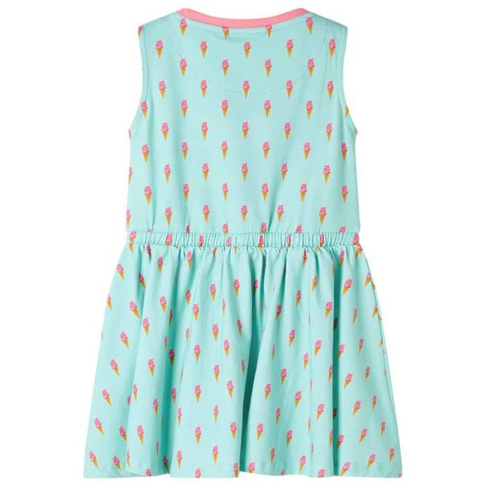 Robe pour enfants avec cordon de serrage menthe claire 92/104/116/128/140