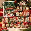 Interactive Unboxing Games 2026 Corgi Christmas Advent Calendar 24 Days Acrylic Dog Ornaments Countdown 2D Holiday Ritual Pendants for Xmas