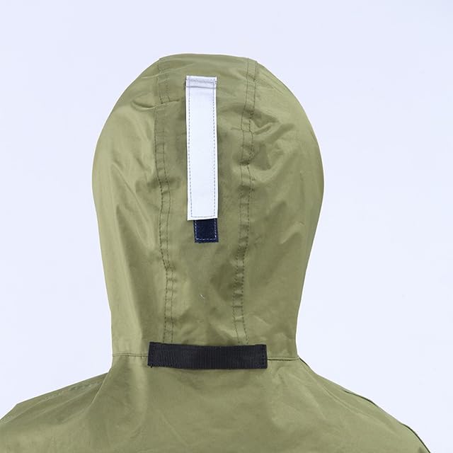 Rain Poncho That Keeps Your Knees Dry Khaki One Size [Kawazumi Seisakusho] KW-900KH