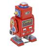 Wind Up Robot Toy Hand Made Decorative Vintage Clockwork Robot Toy Interesting Wind Up Iron Toy for Cafe Bar Restaurant
