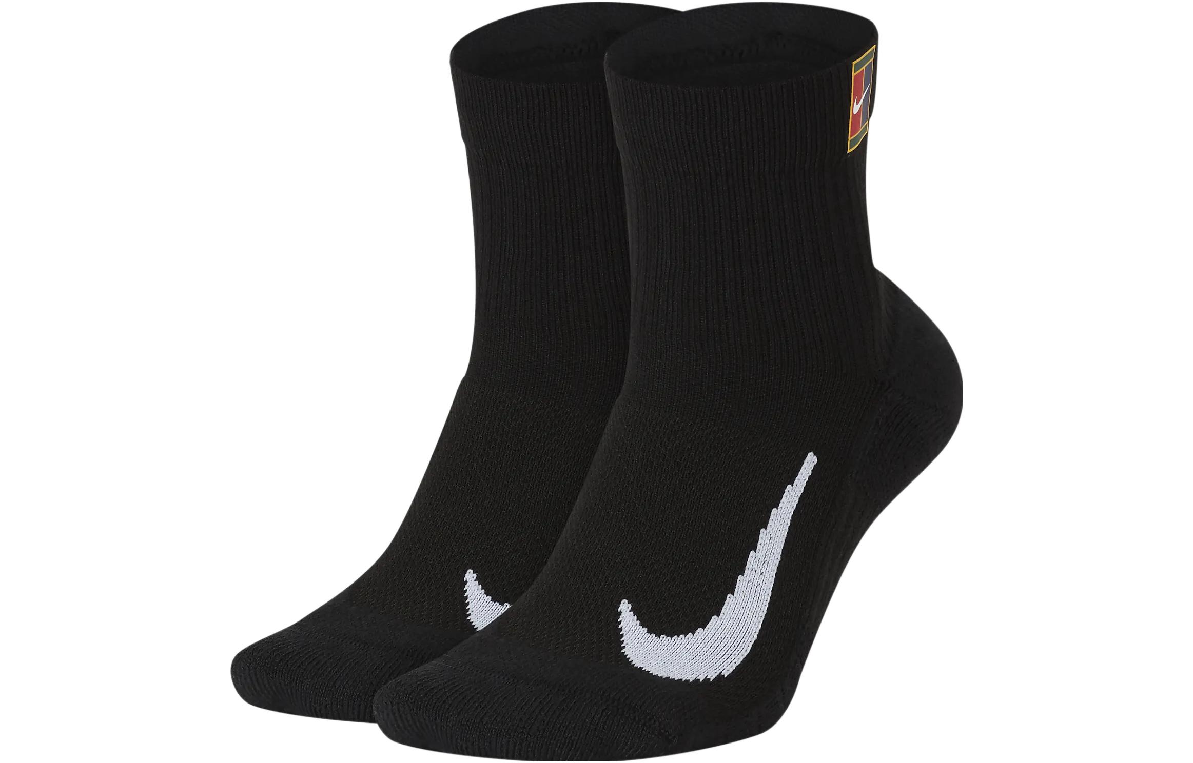 NikeCourt Multiplier Max Tennis Ankle Socks (2 Pairs) CU1309-010 23-24