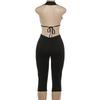 Spring/Summer 2026 European & American Women's Sexy Deep V-Neck Backless Slim-Fit Jumpsuit