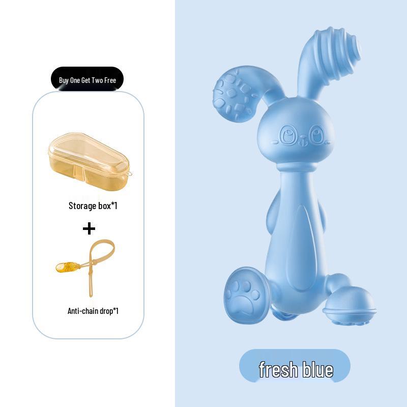 Manhattan Soft Rubber Baby Rattle & Teether Ball, 0-1 Year Olds