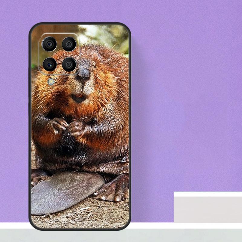 Animal Beaver Case For Samsung Galaxy M16 M11 M21 M31 M20 M23 M54 M14 M34 M13 M52 M32 M12 M36 M56 M15 M55