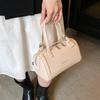 Mini Boston Bag s lychee vzorem Dámská taška přes rameno