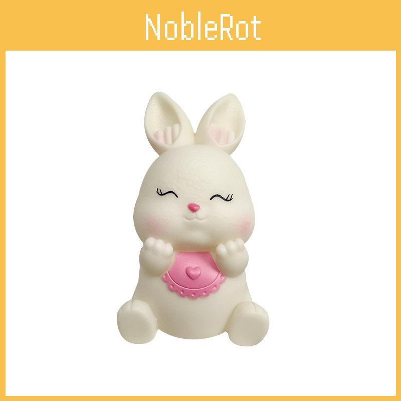 Creative Cartoon Rabbit Night Light Adorable Bedside Lamp Cute Decorative Gift Atmosphere Light