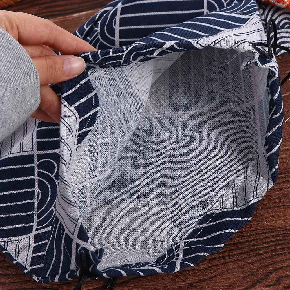 Storage Bag Outdoor Food Hand Bags Drawstring Lunch Bag Japanese Style Lunch Box Lunch Tote Pouch