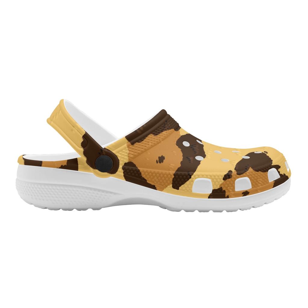Graphic Printed EVA Clogs Sandals Adult Unisex Soft Flexible Slip On Casual Shoes Lightweight Summer Footwear Daily Wear