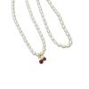 Freshwater Pearl Cherry Necklace - Japanese Korean Summer Clavicle Chain, Versatile and Stylish