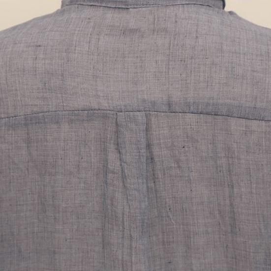 Ženy Košile s klopou Dlouhý rukáv Topy Volný střih Jednořadá záplata Kapsa Tenká Neformální košile Pracovní oblečení