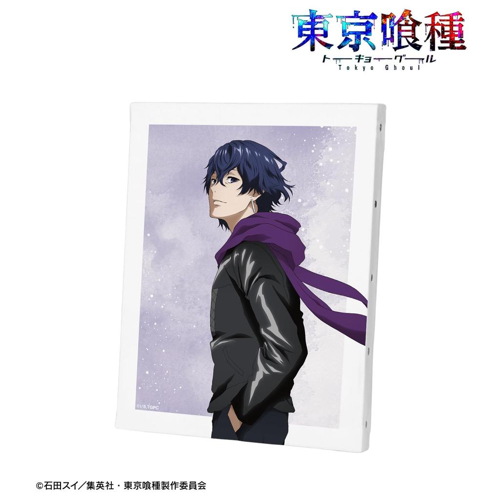 TV Anime Original Illustration of Ayato Kirishima Ayumi Canvas Board "Tokyo Ghoul" Ver.