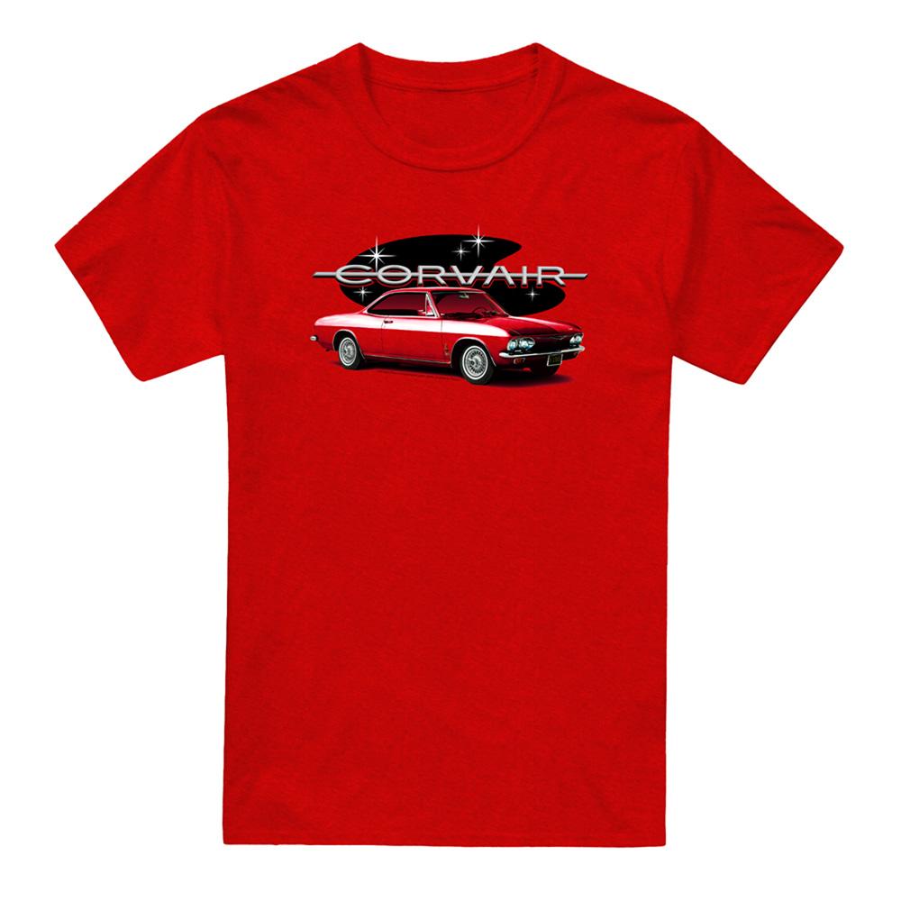 Chevrolet Unisex Adult 65 Corvair Mona Spyda Coupe Heather T-Shirt