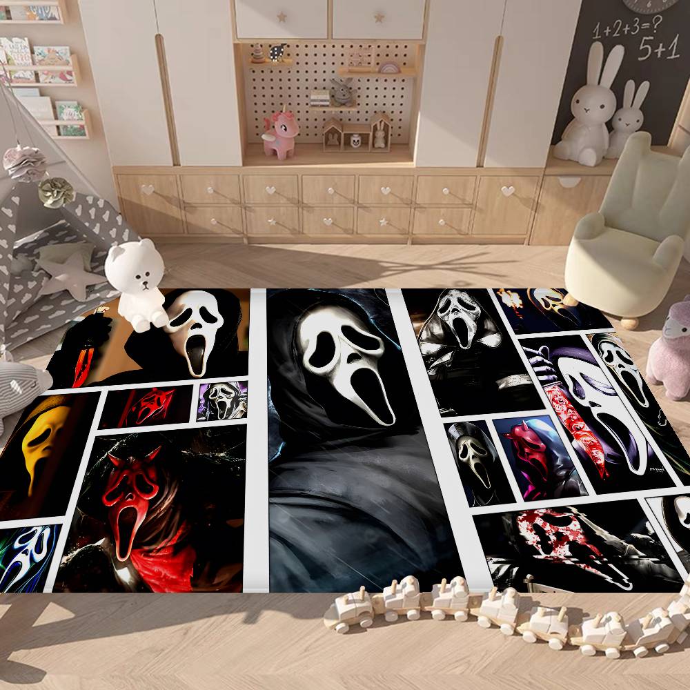 S-SCREAMS Horror Movie Floor Carpet Nordic Style Home Doormat Bathroom-Toilet Mats Bedroom Hotel Decor Mat