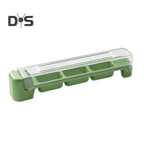 

Форма для льда со съемной крышкой, легкосъемная форма для льда для семейных баров, не содержащая бисфенол-А, штабелируемая форма для приготовления кубиков льда для коктейлей, виски, сока, шоколада зелёный