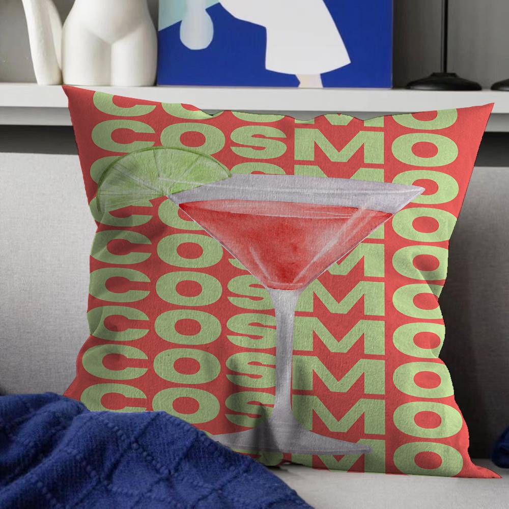 Cosmopolitan Pillow Gifts Home Office Furnishings Bedroom Sofa Car Cushion Cover Case 45x45cm