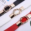 New Buckle Elastic Belt Waist Seal Temperament Versatile Retro Belt Buckle Women's Belt