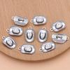 10Pcs Antique Silver Plated Cowboy Hat Charm Pendant For Jewelry Making Bracelet Necklace Accessories Diy Craft