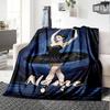Custom Name Ballet Theme Printed Blanket - Perfect for Couch, Bed, Travel & Outdoor Use | Machine Washable, Cozy & Durable.