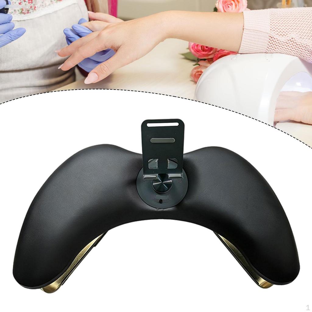 Nail Art Hand Rest Manicure Cushion with Phone Mount Stand Arm Pillow