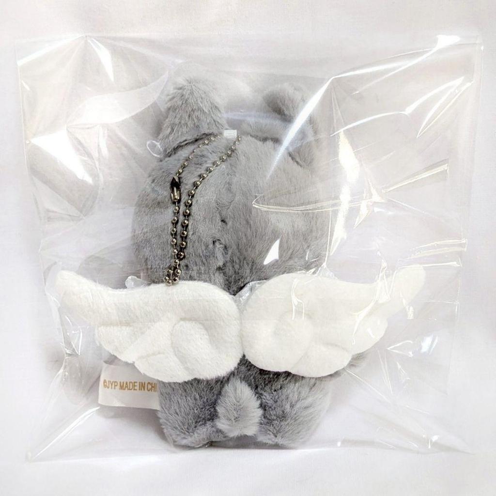 [USED] Stray Kids Bang Chan and Changbin Plush Mascot with Angel Wings