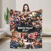Backstreets Boys Music Blankets Fleece Funny Warm Throw Blanket for Chair Covering Sofa Textile Decor