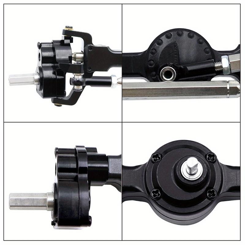 MN 99S Aluminum Alloy CNC Full Metal Front Rear Portal Axle Set For 1/12 MN MN99S MN98 D90 D91 D99 D99S MN90 RC Car Upgrade Part