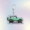 Vintage Classic Old Truck Keychains for Accessories Jewelry Retro Vector Car Keyrings Fans Friends Gifts