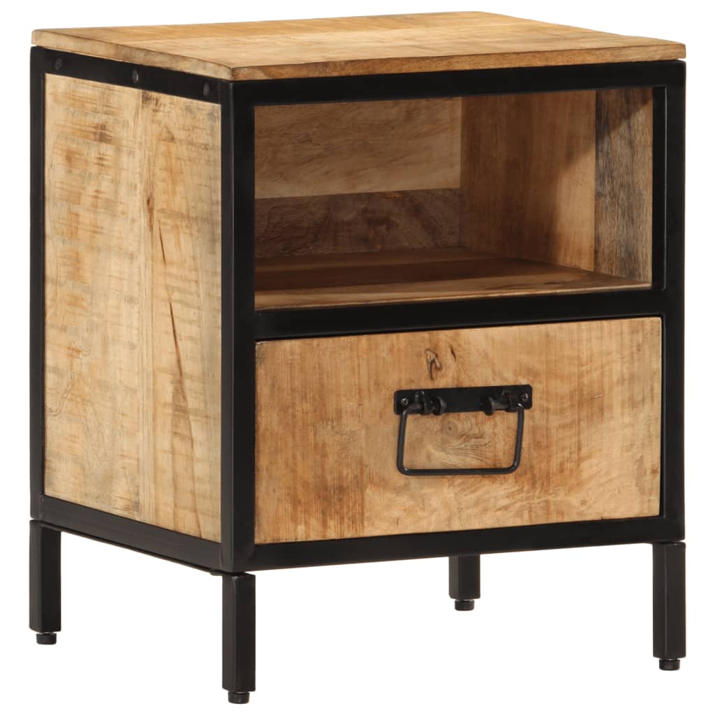 Nightstand 40 x 35 x 50 cm Solid Mango Wood