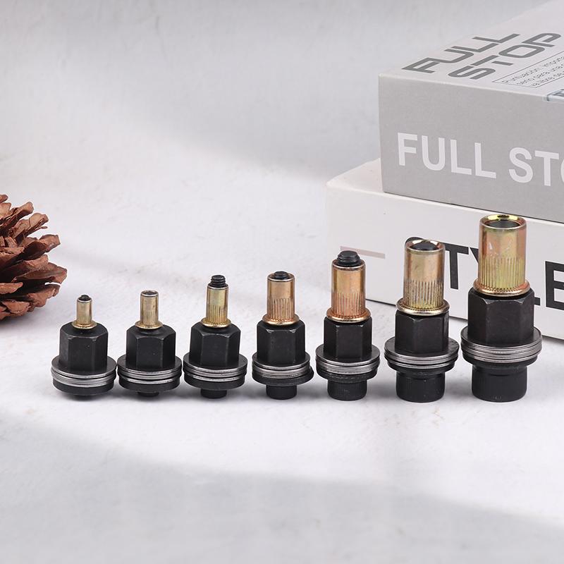 10Pcs Hand Rivet Nut Tool Set Manual Riveter Kit With M3-12 Nut Heads For Diy Repair Installation, Easy Use Accessory