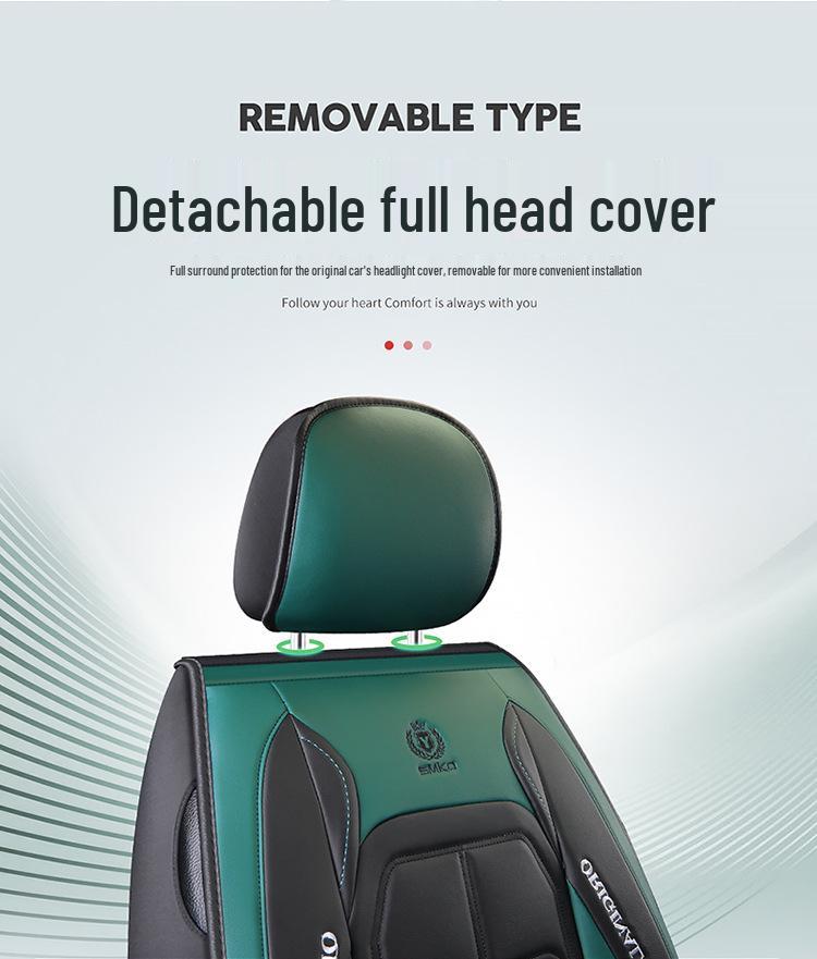Universal Full Surround Leather Car Seat Cover for All Seasons