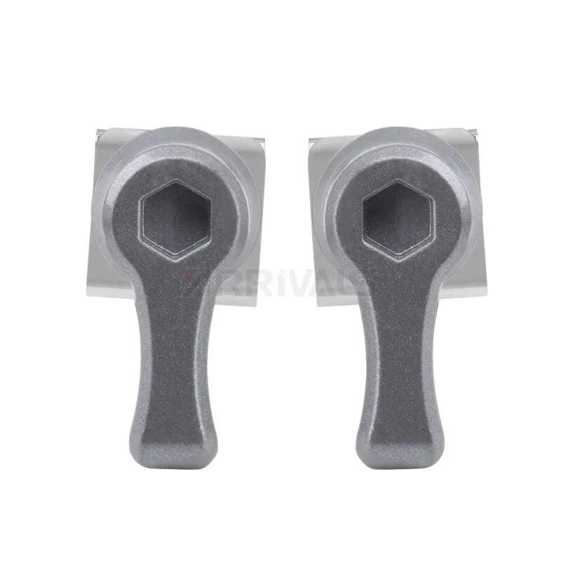 4-pak Motocyklowe Śruby i Nakrętki Blokujące Dźwignię Sakwy Bocznej Zestaw Dla Harley Touring Dyna CVO Road Glide Breakout Deluxe