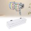 Acryl Label Dispenser Organizer Stand Handmatig Multi Gebruik 7 Sleuven Dag van De Week voor