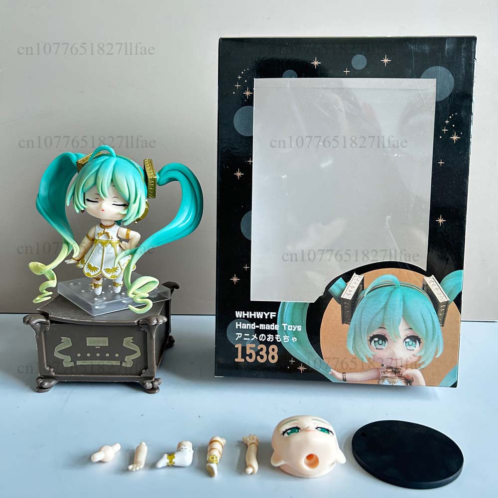 1538 Vocaloid Hatsune Miku Figure Symphony 5Th Anniversary Statue Action Figure Model Toys Collectible Joint Movable Present