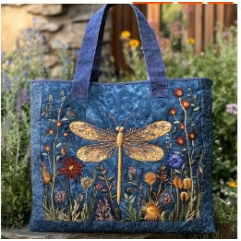 New Digital Printing Tote Bag Personalized Floral Quilted Tote Bag Tote Bag Shopping Bag Beach Bag