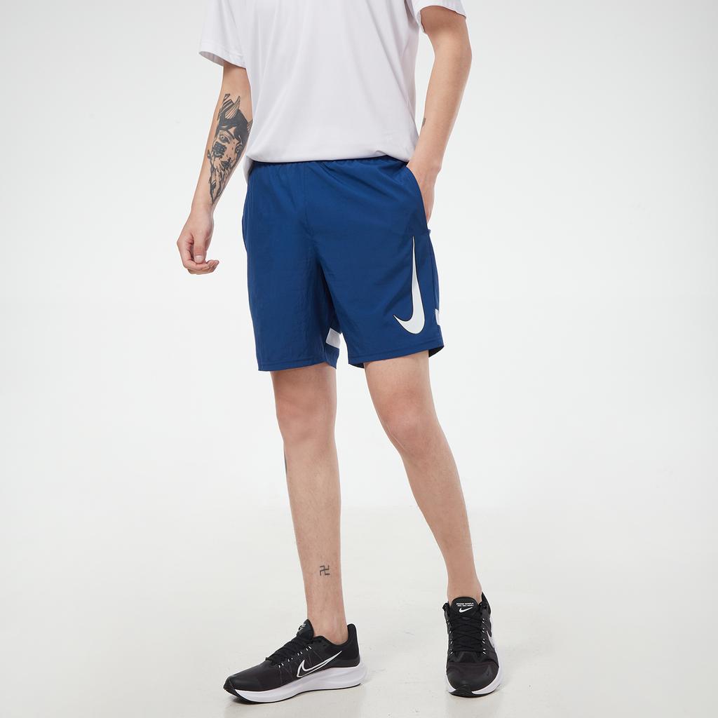 Nike Casual Breathable Training Shorts Men Bottoms Blue CV1468-490
