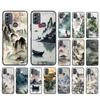 Chinese Art Landscape Painting Case For Moto Edge 60 50 40 Pro 60 50 40 30 Ultra Neo Fusion Moto G Stylus G