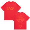 Lady Gaga The Mayhem Ball Album 2025 Print T-Shirt Unisex Women Summer Harajuku Vintage Oversized Cotton T Shirt Hip Hop Streetwear