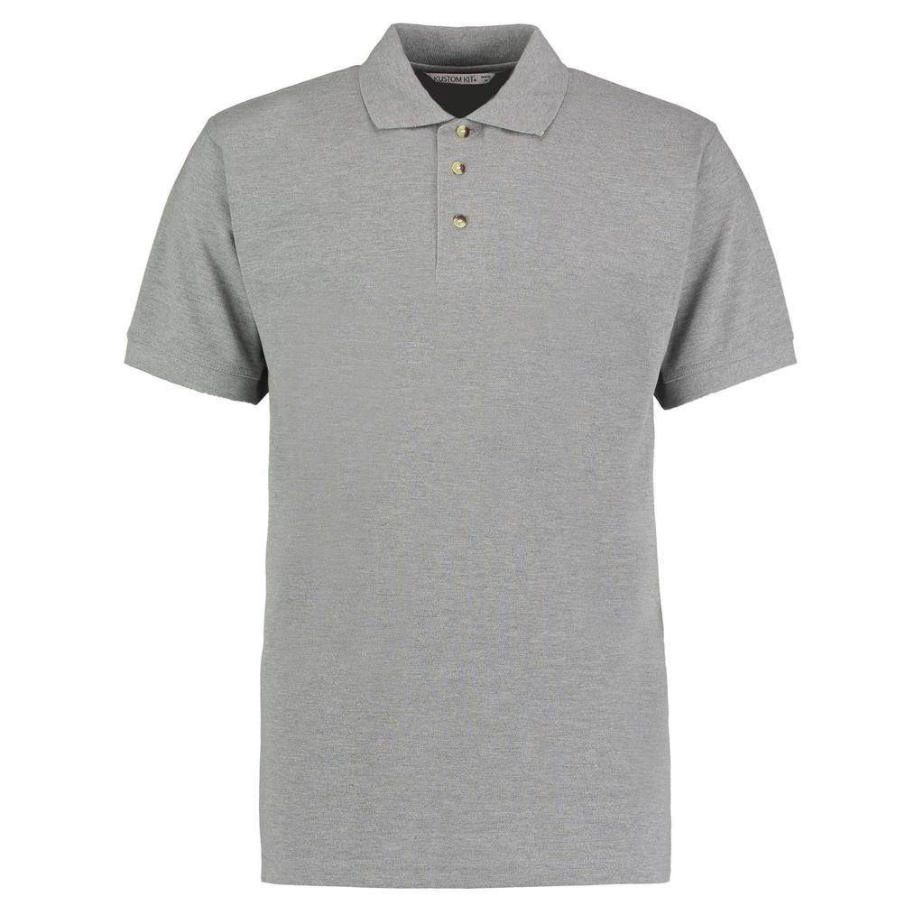 Kustom Kit Mens Workwear Heather Polo Shirt