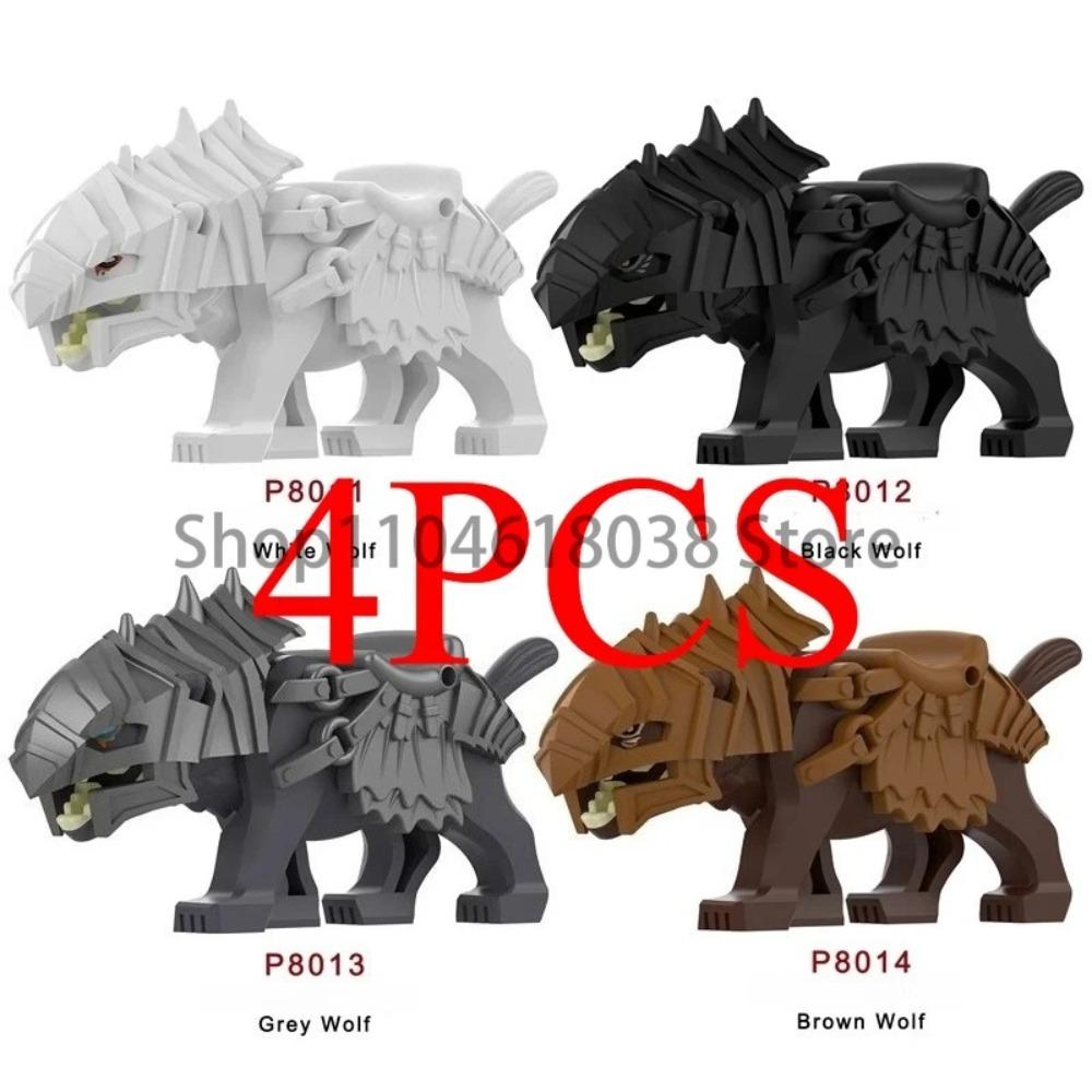 Green Dragon Raven Knights Shield Action Figures MOC Medieval Ancient Knights Scene Building Block Creative Toys for Children