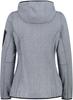 Куртка CMP Woman Fleece Jacket Fix Hood (3H19826) Женская плотная флисовая куртка Knit-Tech в пестрых тонах с капюшоном (3H19826) b.blue/bianco